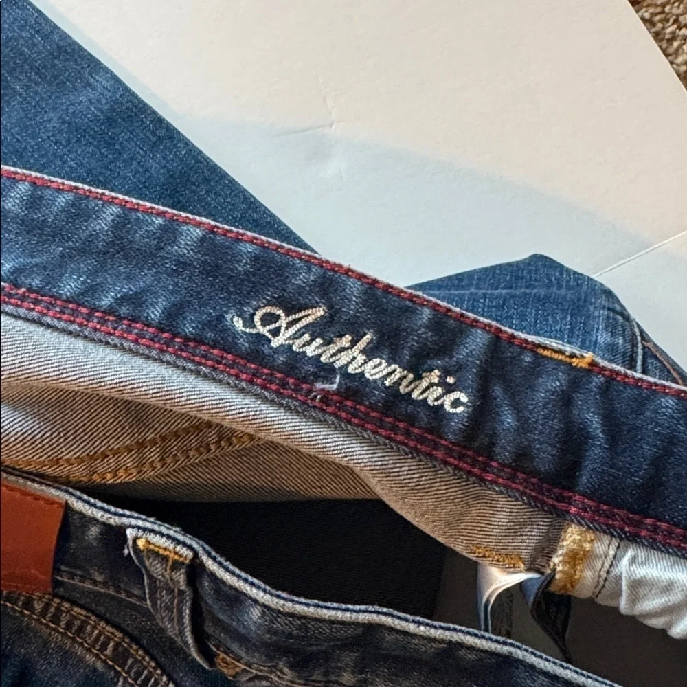 Tommy Bahama Men’s Authentic Premium Denim Deep Blue Straight Jeans